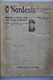 Página do jornal O Nordeste de janeiro de 1945