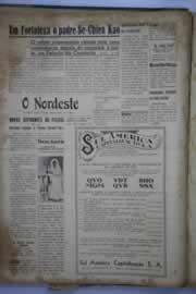 Página do jornal O Nordeste de janeiro de 1945
