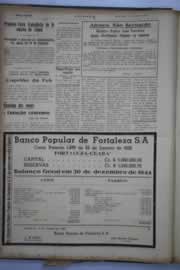 Página do jornal O Nordeste de janeiro de 1945