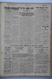 Página do jornal O Nordeste de janeiro de 1945