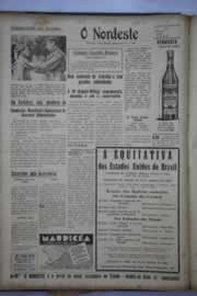 Página do jornal O Nordeste de janeiro de 1945