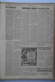 Página do jornal O Nordeste de janeiro de 1945