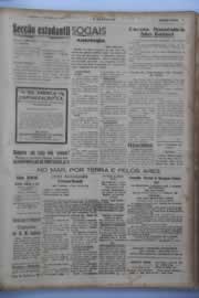 Página do jornal O Nordeste de janeiro de 1945