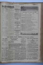 Página do jornal O Nordeste de fevereiro de 1945