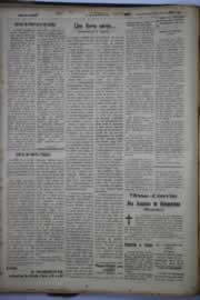Página do jornal O Nordeste de março de 1945