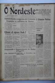 Página do jornal O Nordeste de março de 1945