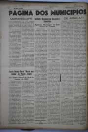 Página do jornal O Nordeste de março de 1945