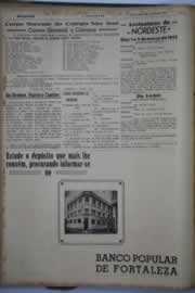 Página do jornal O Nordeste de março de 1945