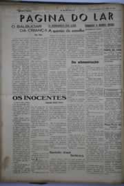 Página do jornal O Nordeste de março de 1945