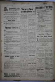 Página do jornal O Nordeste de março de 1945