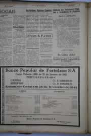 Página do jornal O Nordeste de março de 1945