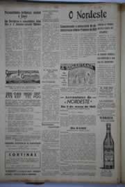 Página do jornal O Nordeste de março de 1945