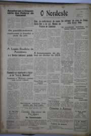 Página do jornal O Nordeste de março de 1945