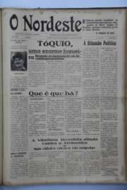 Página do jornal O Nordeste de março de 1945