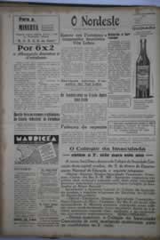 Página do jornal O Nordeste de março de 1945