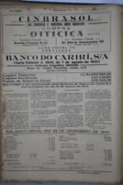 Página do jornal O Nordeste de março de 1945