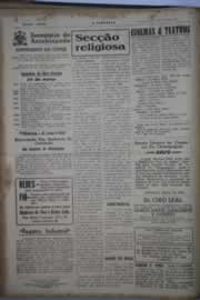 Página do jornal O Nordeste de março de 1945
