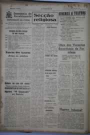 Página do jornal O Nordeste de março de 1945