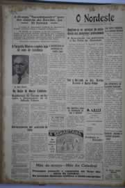 Página do jornal O Nordeste de março de 1945