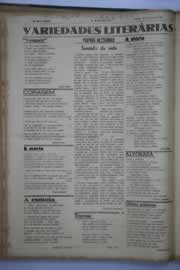 Página do jornal O Nordeste de março de 1945