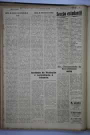 Página do jornal O Nordeste de março de 1945