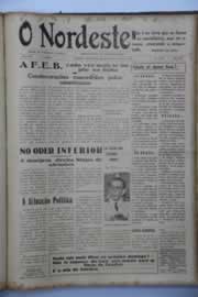 Página do jornal O Nordeste de março de 1945