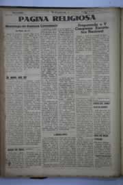 Página do jornal O Nordeste de março de 1945