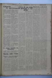 Página do jornal O Nordeste de março de 1945