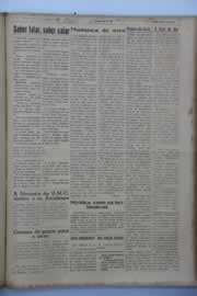 Página do jornal O Nordeste de março de 1945