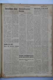 Página do jornal O Nordeste de abril de 1945
