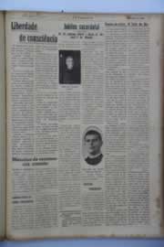 Página do jornal O Nordeste de abril de 1945