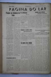 Página do jornal O Nordeste de abril de 1945