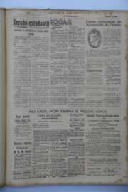 Página do jornal O Nordeste de abril de 1945