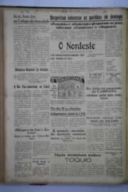 Página do jornal O Nordeste de abril de 1945
