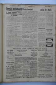 Página do jornal O Nordeste de abril de 1945