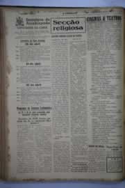 Página do jornal O Nordeste de abril de 1945
