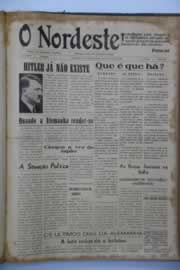 Página do jornal O Nordeste de maio de 1945