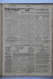 Página do jornal O Nordeste de maio de 1945