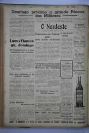 Página do jornal O Nordeste de maio de 1945