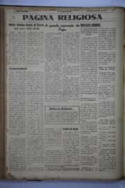 Página do jornal O Nordeste de maio de 1945