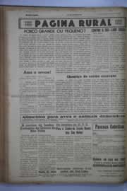 Página do jornal O Nordeste de maio de 1945
