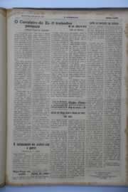 Página do jornal O Nordeste de maio de 1945