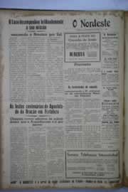 Página do jornal O Nordeste de maio de 1945