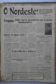 Página do jornal O Nordeste de maio de 1945