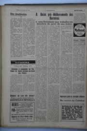 Página do jornal O Nordeste de junho de 1945
