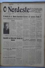 Página do jornal O Nordeste de junho de 1945