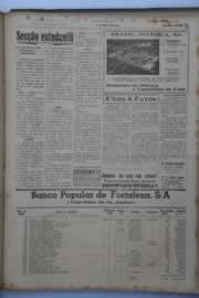 Página do jornal O Nordeste de junho de 1945