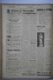 Página do jornal O Nordeste de junho de 1945
