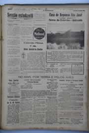 Página do jornal O Nordeste de junho de 1945