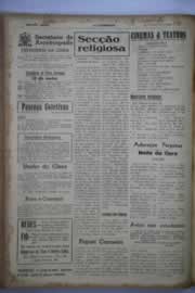 Página do jornal O Nordeste de junho de 1945